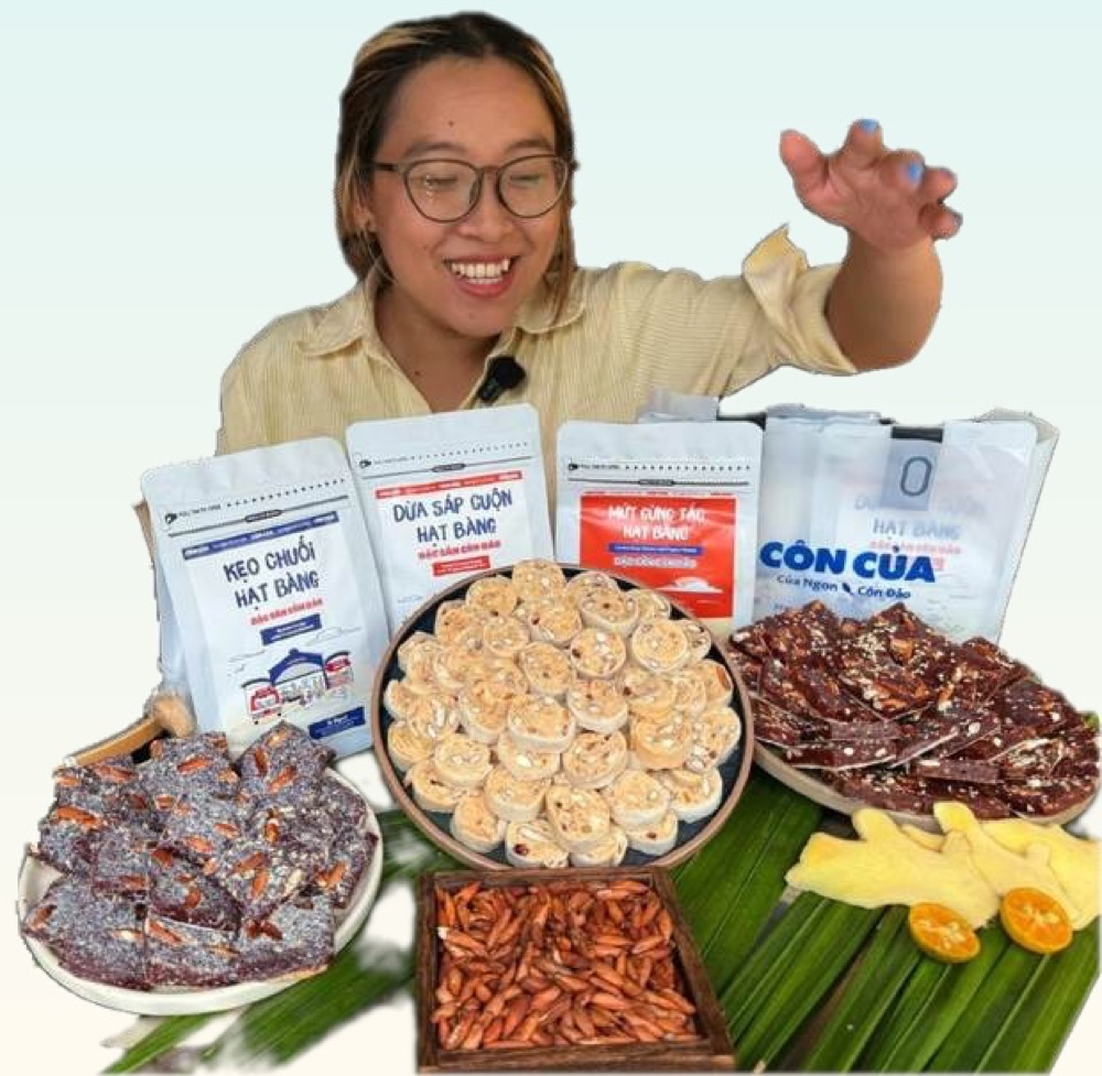 Giang Côn Đảo bên ba dòng kẹo hạt bàng ngày khởi nghiệp